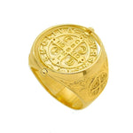 Saint Benedict Medal Flip Ring - Donna Italiana ®