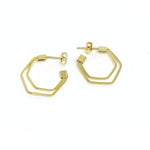 Shaped Hoop Earrings - Donna Italiana ®
