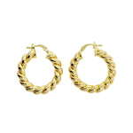Twisted Chunky Hoop - Donna Italiana ®