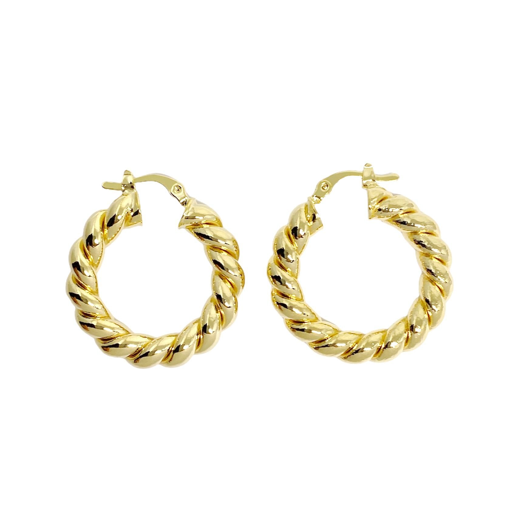 Twisted Chunky Hoop - Donna Italiana ®