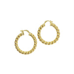 Twisted Chunky Hoop - Donna Italiana ®