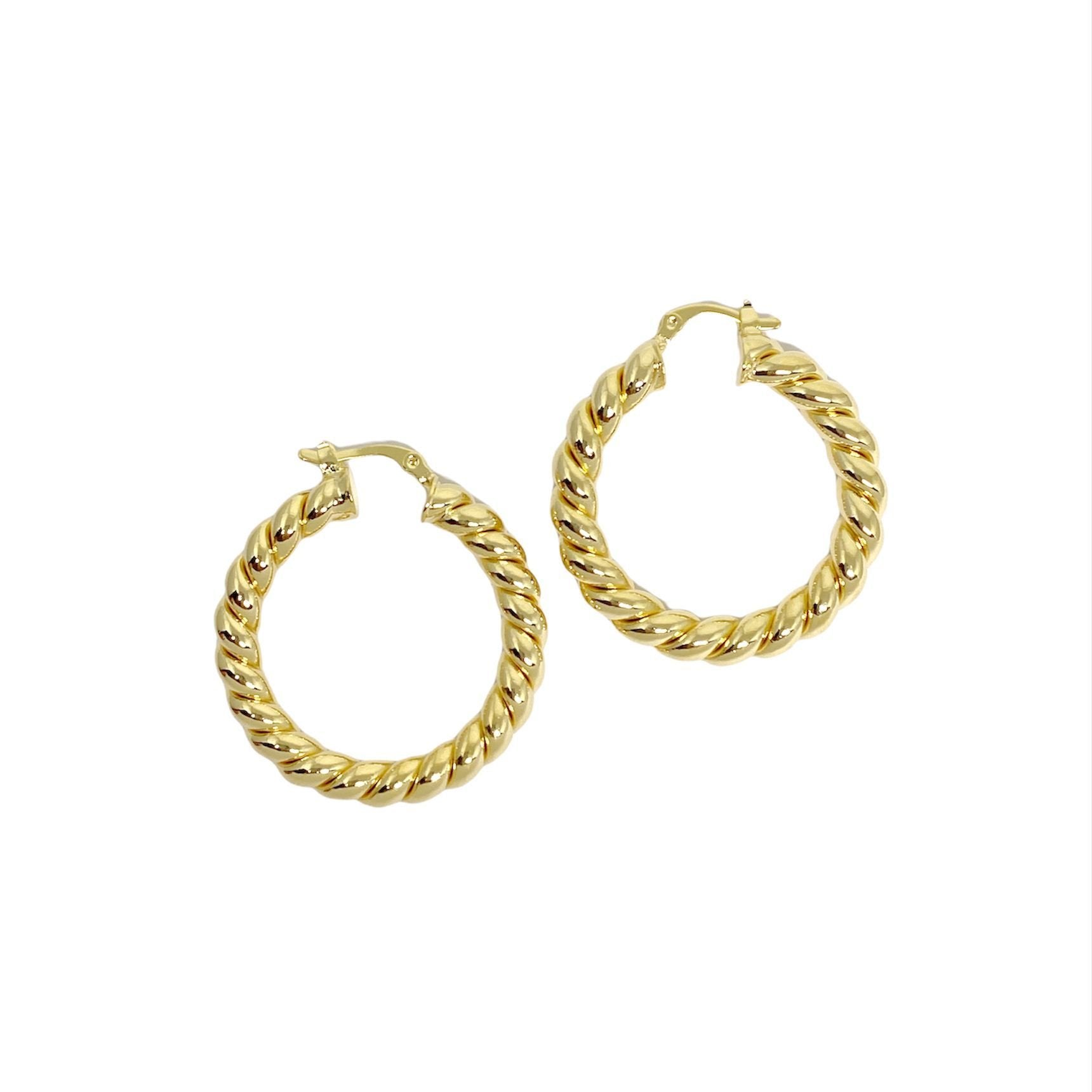 Twisted Chunky Hoop - Donna Italiana ®