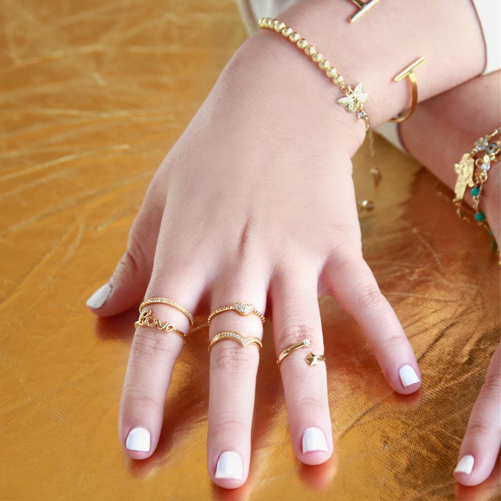 Written Love Ring - Donna Italiana ®