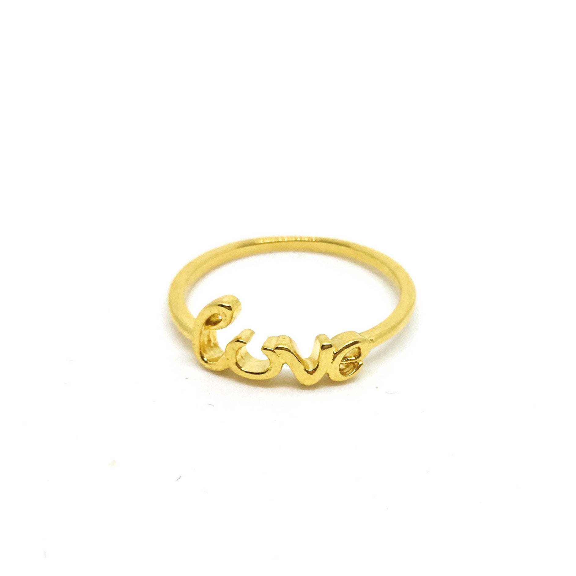 Written Love Ring - Donna Italiana ®
