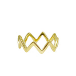 Zig Zag midi- ring - Donna Italiana ®