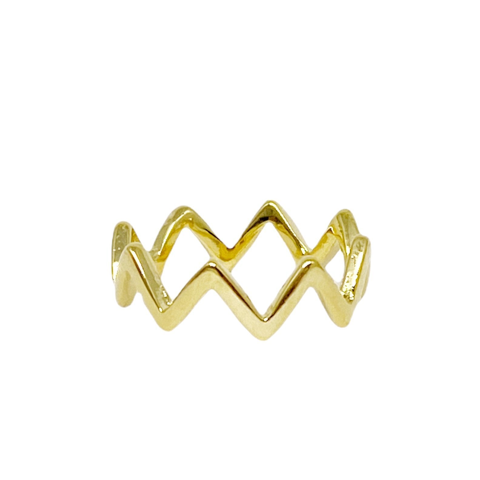 Zig Zag midi- ring - Donna Italiana ®