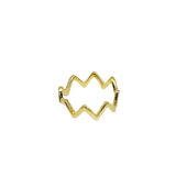 Zig Zag midi- ring - Donna Italiana ®